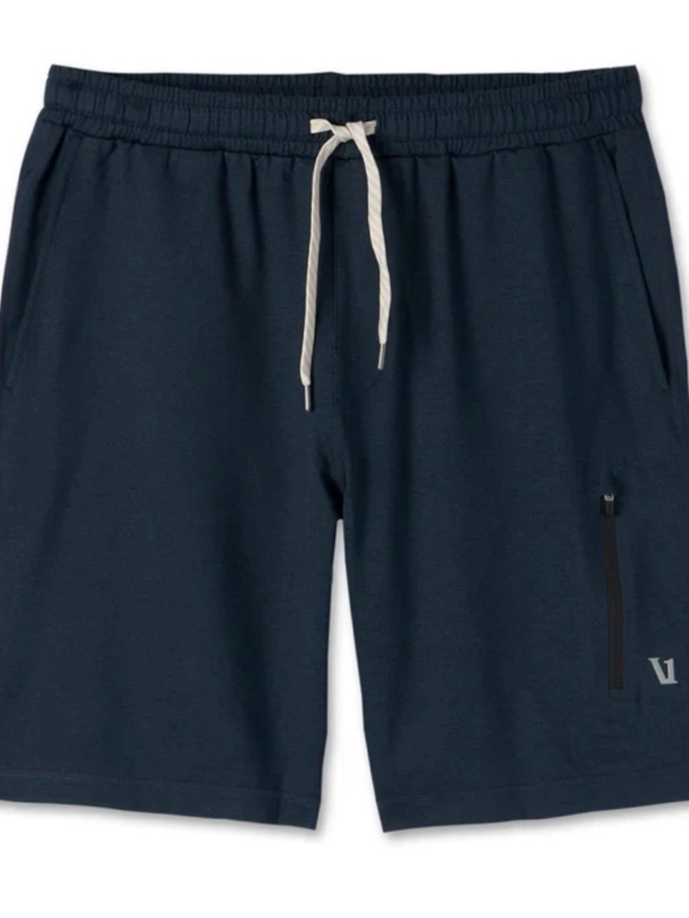 Men's VUORI Navy Sunday Performance Drawstring Shorts 7.5 inseam